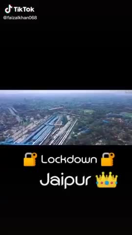जयपुर पूरी तरह पालन कर रहा है #covide19  का 
#lockdown_2021 #lockdown2.0 #jaipurviral