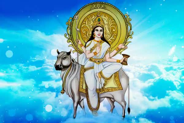 #नवरात्रि की अष्टमी तिथि पर #माँ_महागौरी की पूजा की जाती है। मां महगौरी, #मां_दुर्गा का आठवां #स्वरूप है ।