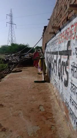 कानपुर: #thana सचेन्दी के सुरार गांव में आंधी का कहर#@