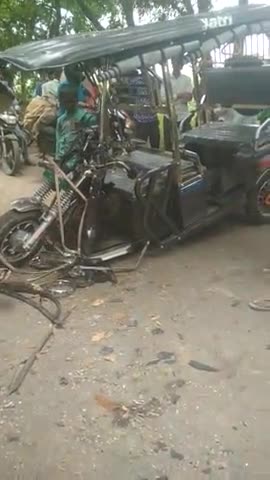 #मधुबन प्रखंड के तालीम पुर पंचायत में दुर्घटना #