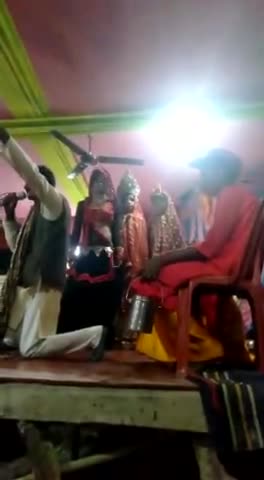 #समसपुरा पंचायत के #खीराचक में हनुमान मंदिर परिसर में विवाह किर्तण का आयोजन किया गया।