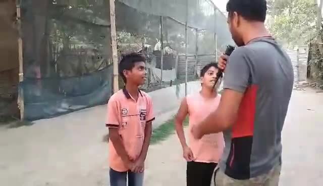बिहपुर: junior player interview in #sai cricket academy, coach=#officialmukeshjha contact 7992497455