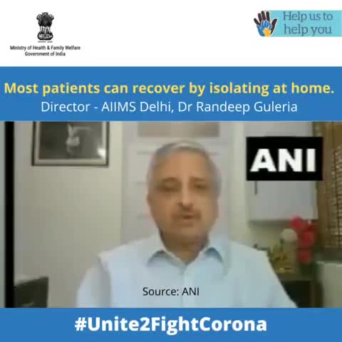 #Unite2FightCorona 
Director - AIIMS Delhi, Dr Randeep Guleria addresses issues related to #COVID19 in the country
