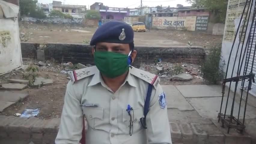 करोना  कर्फ्यू के दौरान जगह-जगह लगाई गई संघन चेकिंग
#Mediapower@