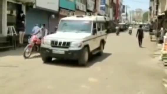 शमशाबाद में प्रशासन कर रहा है पेट्रोलिंग लोगो से घर में रहने की अपील#शमशाबाद