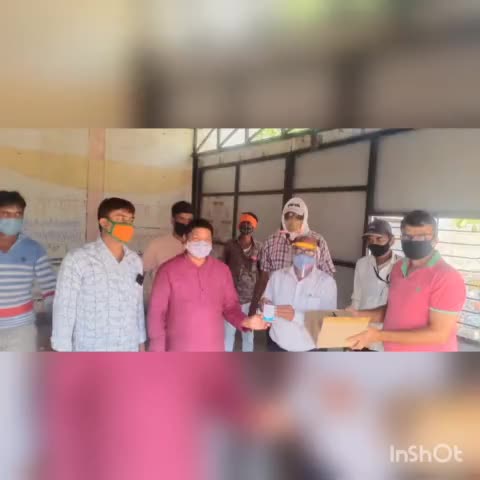 *सेवा संकल्प के कोरोना संक्रमण काल के दौरान भाजपा कार्यकर्ता कर रहे है सेवा के कार्य* #कुक्षी #धार #भाजपा