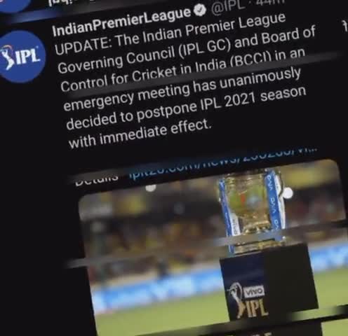 कोरोना के चलते IPL 2021 रद्द, IPL GC और BCCI ने आपातकालीन बैठक कर लिया फैसला 
#AnujKumarJha #anujkumarjha