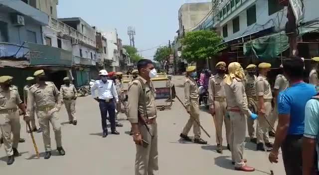 lockdown Ka compliance Karaya Gaya
#Meerutpolice