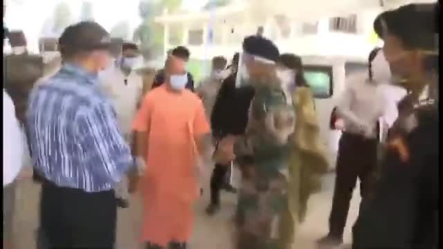 #DRDO से बने कोविड संक्रमण के प्रशासनिक उपायों की समीक्षा -योगी।