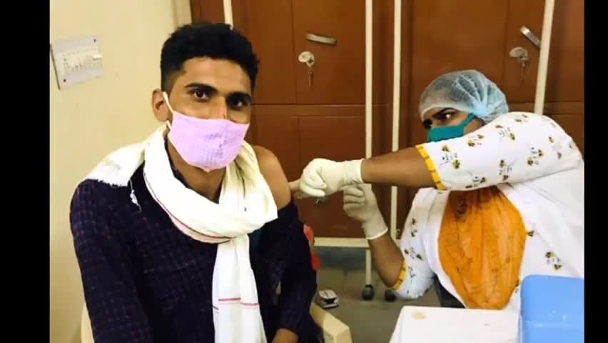 #covidvaccine #covid19_politics 
लूणकरणसर वैक्सीन अवश्य लगवाएं