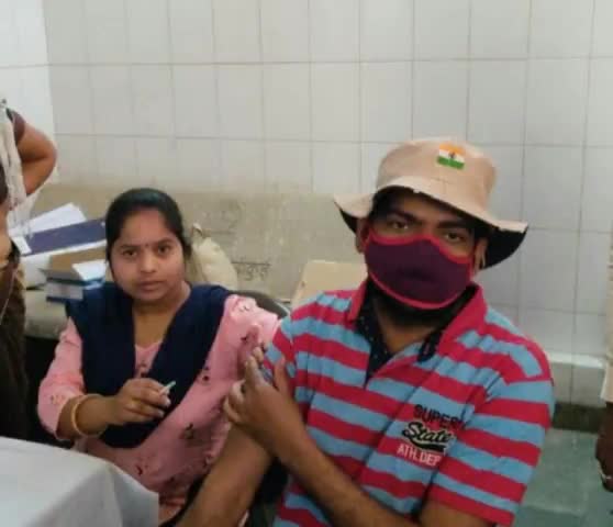 Vaccinated this morning! 
कॉरोना वैक्सीन लगवाई आप भी लगवाए खुद और देश को सैफ करे
#COVID19Vaccination
#nationalnews