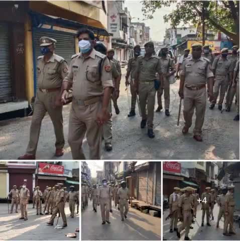 अपर पुलिस अधीक्षक द्वारा नगर क्षेत्र में लॉकडाउन
का पालन कराया गया और घूमने वाले लोगो के ऊपर  कार्यवाही किया गया।
#शुभम