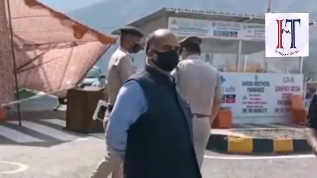 #BBN व परवाणू में करोना कर्फ्यू व्यस्था निरक्षण डीसी #सोलन द्वारा