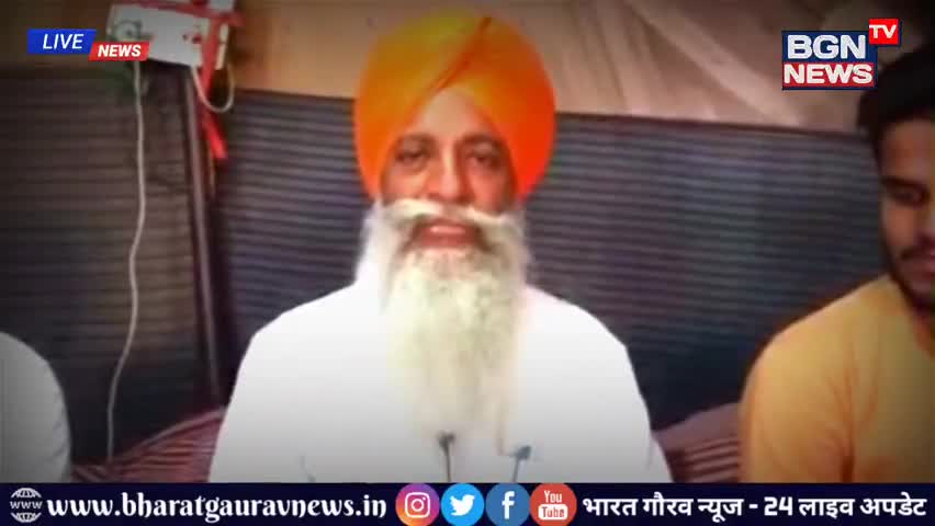 किसान नेता गुरुनाम सिंह चढूनी का विवादित बयान कोरोना महामारी को लेकर!! #HaryanaNews #Farmers_Protests #MahendergarhNews