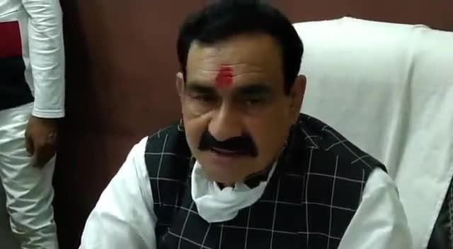 इंदौर *कोरोना की दृष्टि से राहत भरी खबर- गृह मंत्री नरोत्तम मिश्रा* #covid19vaccination #lockdawon
