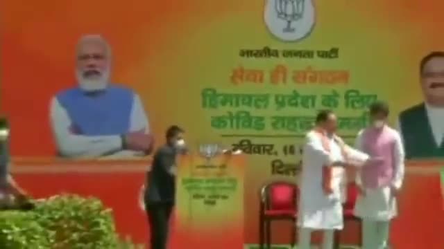 कलोल: बीजेपी के राष्ट्रीय अध्यक्ष जेपी नड्डा ने हिमाचल को दी मदद, रवाना की 17 मोबाइल मेडिकल यूनिट #jpnadda #anuragthakur