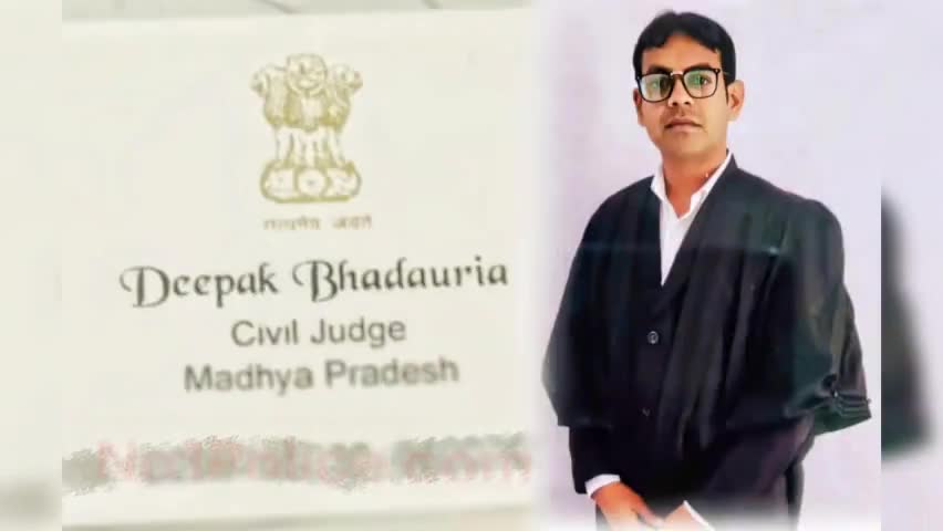 भिंड पुलिस की गिरफ्त में फर्जी मी लॉर्ड:माता-पिता का दिल रखने के लिए फर्जी जज बना
#bhind #fakejudge #bjp #भिंड #bhind
