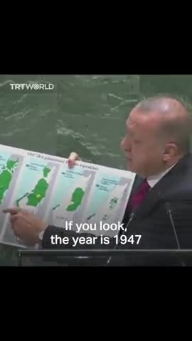 टर्की के राष्ट्रपति तैयबउरदोगन ने उठाया #palestine का मुद्दा