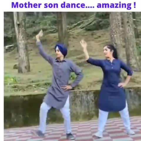 Amazing Dance #Son And #Mother