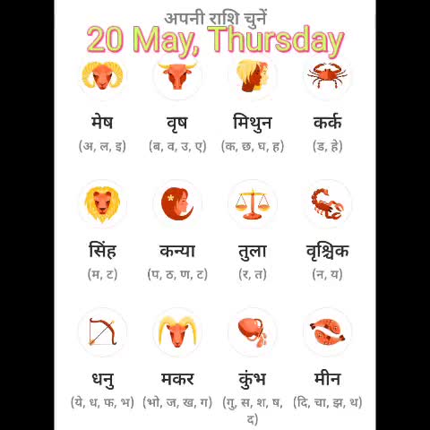 #20_May, आज का #भविष्य, #राशिफल, व्रत और #त्योहार, #पंचांग learn #Today's #future, #Horoscope, festivals, Almanac