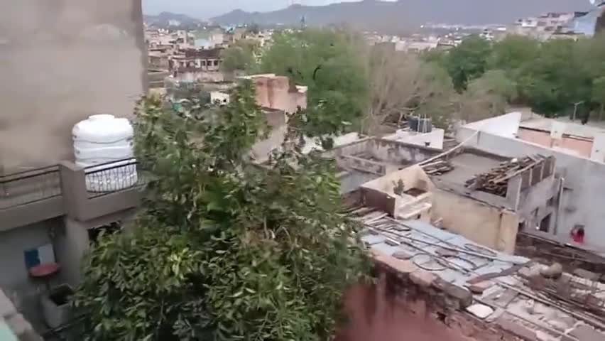 अजमेर: main Naseem  Khan Rajasthan mein Ajmer jila barish ka jordar hawa tufan hai#ajmercongress