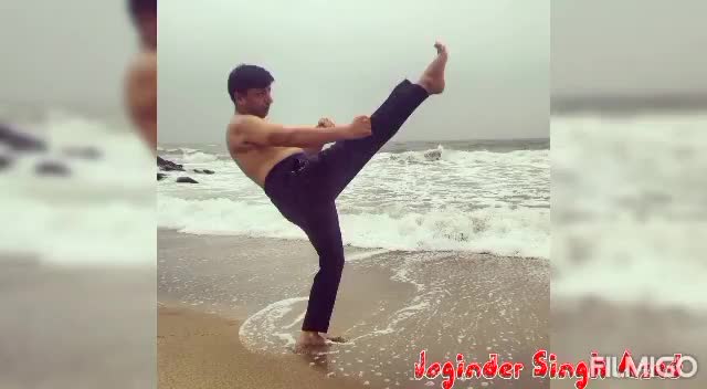 #Practice #kicks #Martial_Art #Self_Defence #Pencak_Silat #Joginder_Singh_Azad