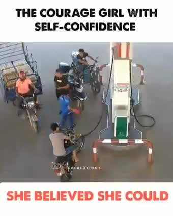 #Brave #Girl: इस #लड़की ने तो #कमाल कर दिया, देख कर आप भी #परेशान हो जाएंगे 
#petrolpump