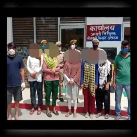 लखनऊ के चिनहट अंतर्गत प्राणी उद्यान में चल रहा था #sex _racket दो युवक व पांच युवतियां गिरफ्तार
