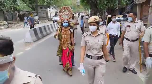 दिल्ली की सड़कों पर घूमता हुआ नजर आया यमराज #delhipulice #sushilphalwan #kustichampiyan #olampik