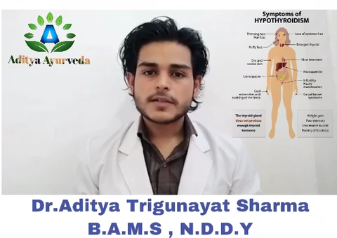 थाइरॉड बीमारी की जानकारी डॉक्टर आदित्य त्रिगुणायत शर्मा द्वारा #doctor #आयुर्वेद #ayurveda
