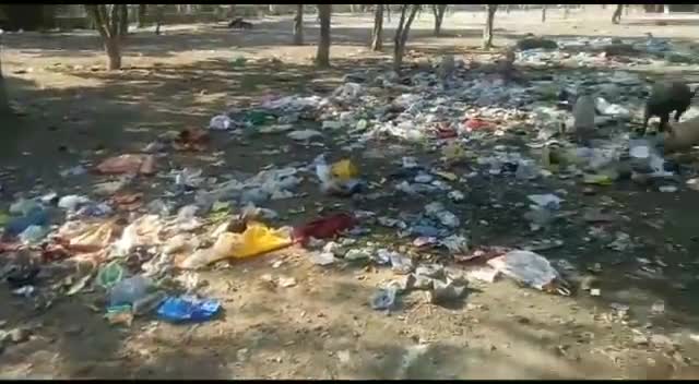 पंचकूला के गांव बुधनपुर का  पार्क बना  कचरे का ढेर #panchkula #nagarnigampanchkula