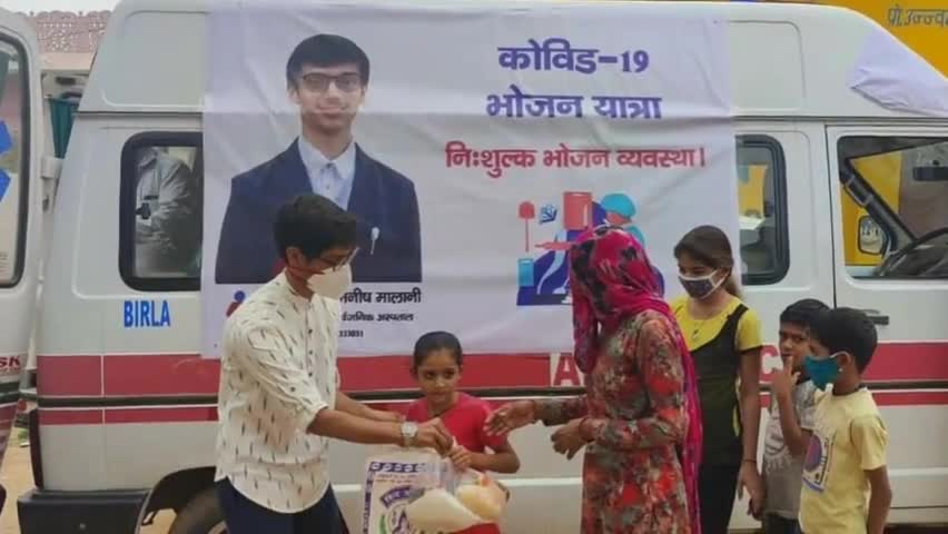 सूरजगढ़: कोरोना संकट काल में पिलानी का 22 वर्षीय युवा उद्यमी जरूरतमंदों की मदद हेतु निकला भोजन यात्रा पर #coronawarriors