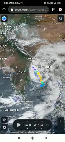 #cycloneyaas #yaas_cyclone 
यास साइक्लोन का असर सरगुजा , सूरजपुर में भी । सुबह से ठंडी हवाएं चलती रही ।