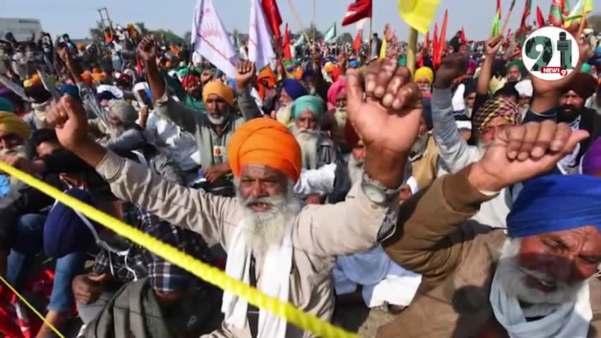 किसान आंदोलन जारी#kisani