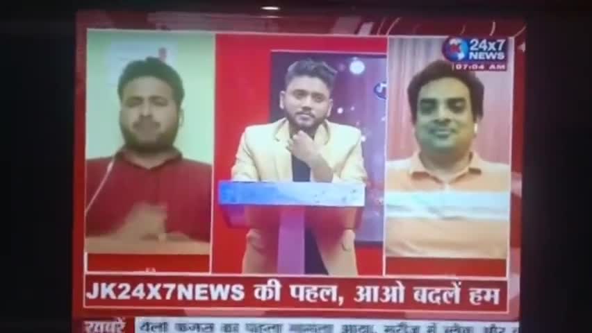 Corona को लेकर न्यूज चैनल पर राष्ट्रीय #कवि_गोपाल_पाठक