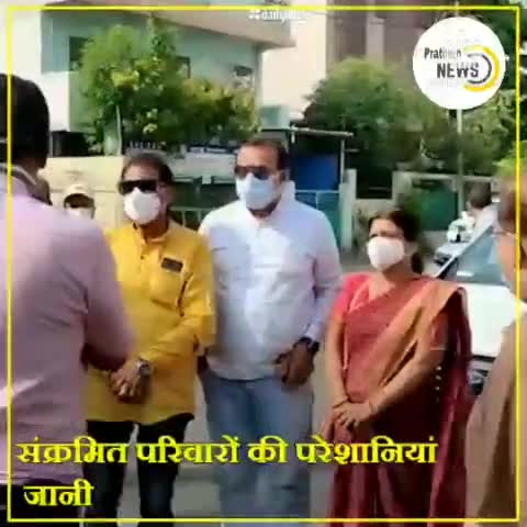इंदौर : कलेक्टर ने कंटेनमेंट क्षेत्रों का किया निरीक्षण, संक्रमित परिवारों की परेशानियां जानी #newsindore