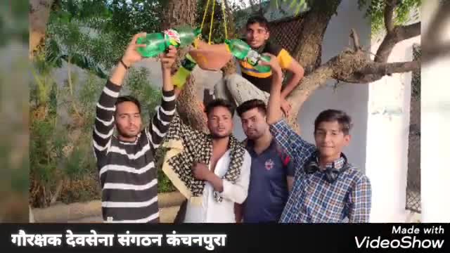 #बेजुबान #परिंदों की रक्षा के लिए गौरक्षक देवसेना संगठन कंचनपुरा के द्वारा दो दर्जन पानी के #परिंडे़ बांधे गए।