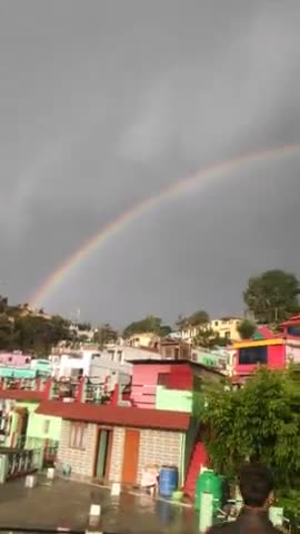 पोखरी: पोखरी ल और उसके नजदीकी एरिया मैं दिखा डबल रेनबो ये बहुत ही सुंदर दृश्य देखने को मिला 
#रैंबो 
#चमोली
#उत्तराखंड