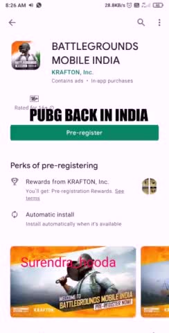PUBG BACK IN INDIA 
18 JUN #pubg #BGMI