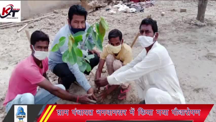 ग्राम पंचायत #भगवानसर के कल्याण भूमि में अंतर्राष्ट्रीय #पर्यावरण दिवस के उपलक्ष पर किया गया #पौधारोपण
#सुभाष_राजपूत