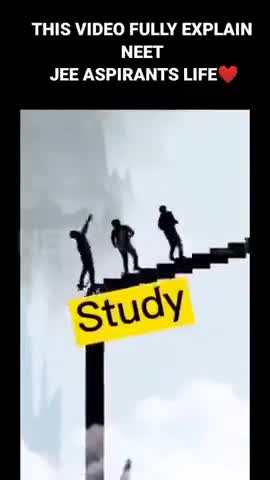 यह video आपको जीवन जीना सीख देगी .....
must watch .. for students... 
#jee#neet#college