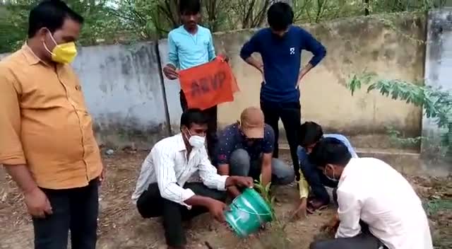 विश्व पर्यावरण दिवस के अवसर पर #अखिल_भारतीय_विद्यार्थी_परिषद_चरखारी नगर इकाई द्वारा डायट कॉलेज में #वृक्षारोपण किया गया