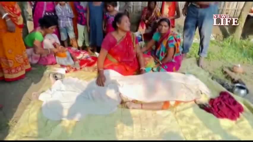#अमदाबाद :- महानंदा नदी में डूबने से एक बच्ची की मौत |