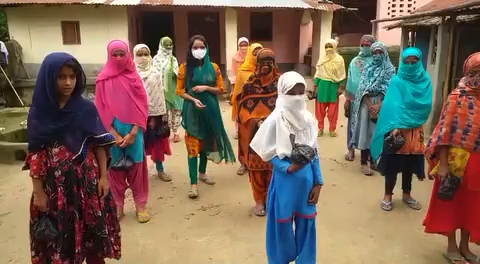 AIF continued with #hygiene kit distribution to the learning centres girls as part of #Covidrelief at Bahadurganj