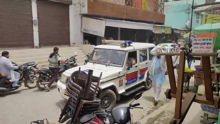 जुलाना: जुलाना में करोना कॉल में कानून का पालन न करने वाले दुकानदारों का काटा चालान #julana_khabar