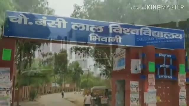 चौधरी बंसीलाल विश्वविद्यालय भिवानी #cblu #bhiwani