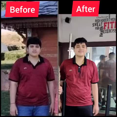 12 weeks transformation program result #covid19 #covid #mandinews #news #dailynews #yoga #sports #indian #healthylife