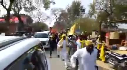 भागीदारी पार्टी के #राष्ट्रीय_अध्यक्ष माननीय श्री #प्रेमचंद #प्रजापति जी का जोरदार स्वागत