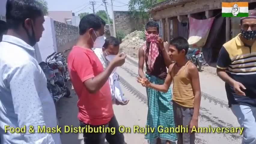 Makrana Youth Congress Distribute Mask And Food Needy People #sosiyc