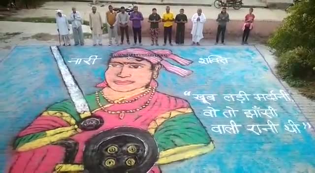 खूब लड़ी मर्दानी वो तो झाँसी वाली रानी थी । #रानी_लक्ष्मीबाई जी की पुण्यतिथि पर गाँव #Bhadana #Jhajjar #Haryana की चौपाल